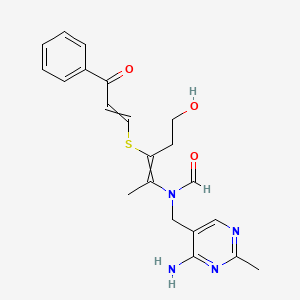 molecular formula C21H24N4O3S B10860246 Vintiamol 