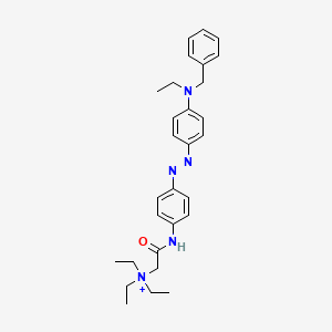 molecular formula C29H38N5O+ B10860252 57Hbp7xks9 CAS No. 1224953-72-3