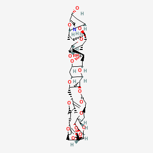 molecular formula C58H83NO17 B10860285 C52-halichondrin-b amine 