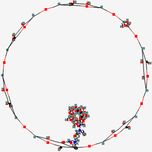 molecular formula C135H197N4O73+ B10860317 Pudexacianinium CAS No. 2243793-21-5