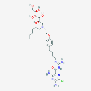 molecular formula C30H49ClN8O7 B10860355 Idrevloride CAS No. 1416973-63-1