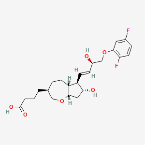 molecular formula C23H30F2O6 B10860419 Ono-AG-367 CAS No. 1262873-48-2