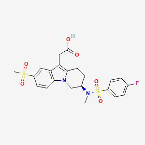 molecular formula C22H23FN2O6S2 B10860466 CRTH2-negative-control 