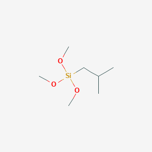 molecular formula C7H18O3Si B108605 Isobutyl(trimethoxy)silane CAS No. 18395-30-7