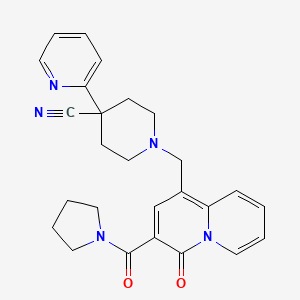 molecular formula C26H27N5O2 B10860538 Msd-M1pam-NC 