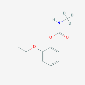 molecular formula C11H15NO3 B10860611 Propoxur-d3 (N-Methyl-d3) 