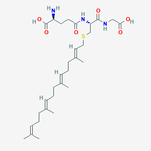 molecular formula C30H49N3O6S B10860684 S-Geranylgeranyl-L-glutathione 