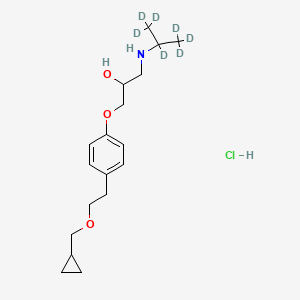 (+/-)-Betaxolol-d7 HCl (iso-propyl-d7)