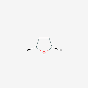 molecular formula C6H12O B108607 cis-2,5-Dimethyltetrahydrofuran CAS No. 2144-41-4