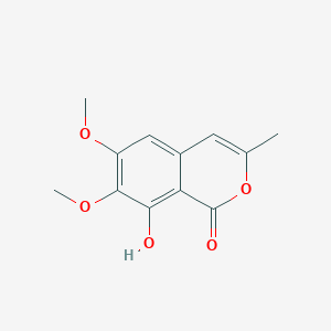 8-Hydroxy-6,7-dimethoxy-3-methylisochromen-1-one