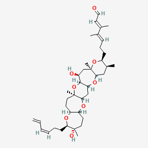 molecular formula C39H60O8 B10860830 Brevenal CAS No. 776331-34-1