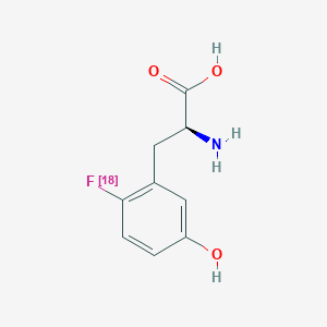 6-(18F) Fluoro-L-m-tyrosine