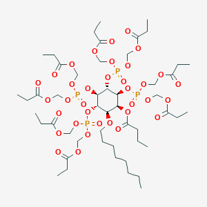 molecular formula C50H86O35P4 B10860854 Unii-3LM5SX2N4X CAS No. 868171-91-9