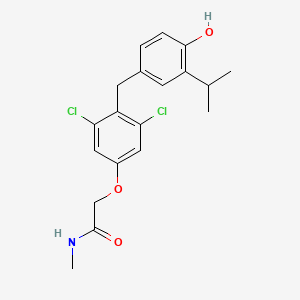 molecular formula C19H21Cl2NO3 B10860905 Qtw4WC4brx CAS No. 2156649-32-8