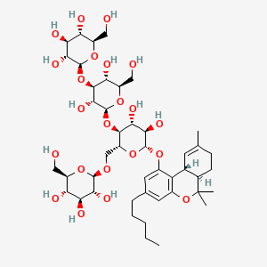 molecular formula C45H70O22 B10861032 Vfd5bfu5ZG CAS No. 2699021-79-7