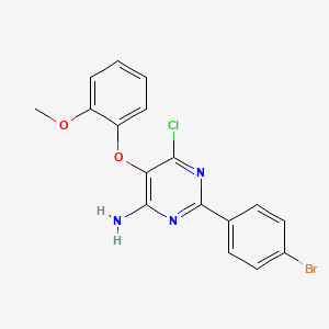 molecular formula C17H13BrClN3O2 B10861069 Dhps-IN-1 