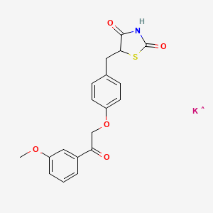 molecular formula C19H17KNO5S B10861115 Msdc-0602K 