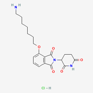 Thalidomide-4-O-C7-NH2 (hydrochloride)