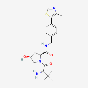 molecular formula C22H30N4O3S B10861186 (R,S,S)-VH032 