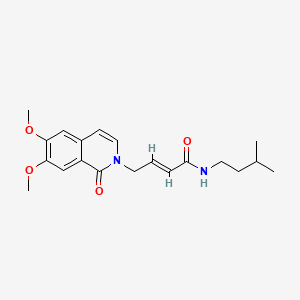 molecular formula C20H26N2O4 B10861243 Immunoproteasome inhibitor 1 