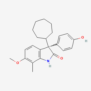 molecular formula C23H27NO3 B10861293 Necrocide 1 CAS No. 1247028-61-0