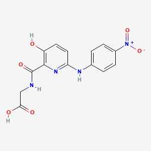 molecular formula C14H12N4O6 B10861295 Fto-IN-6 