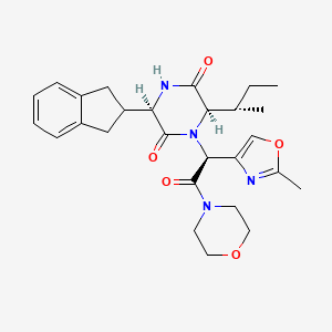 molecular formula C27H34N4O5 B10861298 (S)-Retosiban 