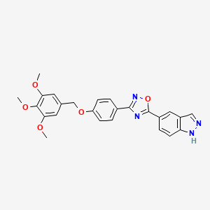 molecular formula C25H22N4O5 B10861334 Mao-B-IN-18 