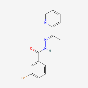 molecular formula C14H12BrN3O B10861432 EBV lytic cycle inducer-1 