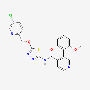 molecular formula C21H16ClN5O3S B10861459 PolQi2 