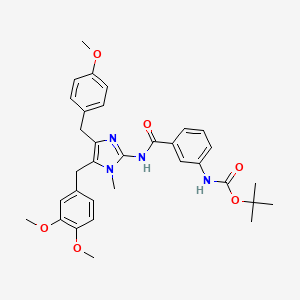 molecular formula C33H38N4O6 B10861466 PD-L1-IN-2 