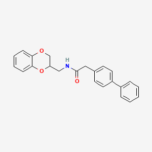 molecular formula C23H21NO3 B10861474 Aimp2-DX2-IN-1 