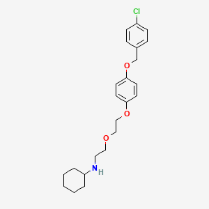 molecular formula C23H30ClNO3 B10861478 Foxm1-IN-1 