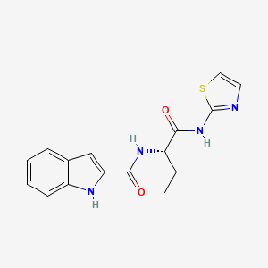 molecular formula C17H18N4O2S B10861509 Grp78-IN-3 