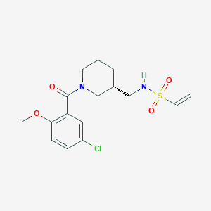 molecular formula C16H21ClN2O4S B10861512 Kras4B G12D-IN-1 