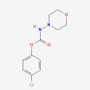 4-Chlorophenyl morpholinocarbamate