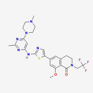 molecular formula C25H28F3N7O2S B10861518 Sik2-IN-1 