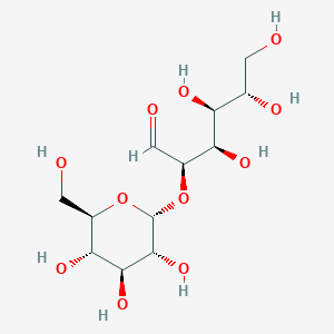 molecular formula C12H22O11 B10861554 Glc(a1-2)aldehydo-L-Man 