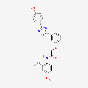 molecular formula C25H23N3O6 B10861607 Tim-3-IN-2 