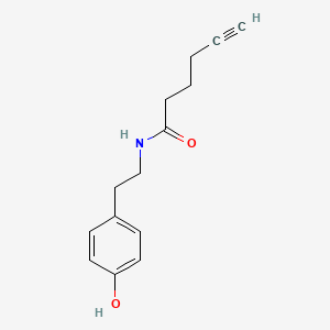 molecular formula C14H17NO2 B10861625 Tyramide alkyne 