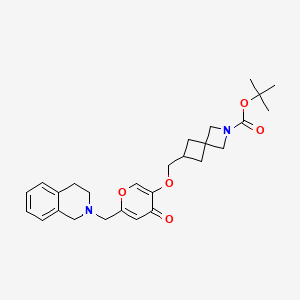 molecular formula C27H34N2O5 B10861663 Cyp11A1-IN-1 