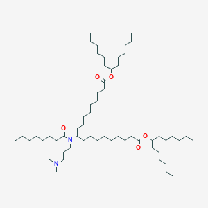 ditridecan-7-yl 10-[3-(dimethylamino)propyl-octanoylamino]nonadecanedioate