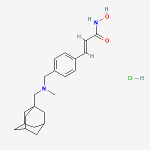 molecular formula C22H31ClN2O2 B10861700 Martinostat (hydrochloride) 