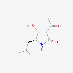 molecular formula C10H15NO3 B10861734 Mutanocyclin 