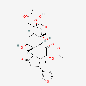 molecular formula C30H38O11 B10861741 Isotoosendanin 