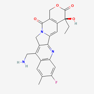 7-Aminomethyl-10-methyl-11-fluoro camptothecin