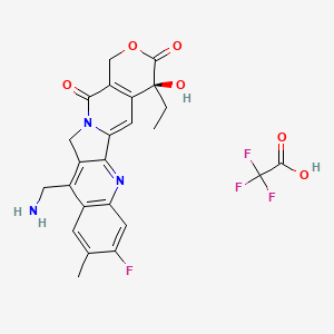 7-Aminomethyl-10-methyl-11-fluoro camptothecin (TFA)