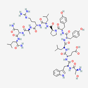 molecular formula C73H106N18O18 B10861827 Swelyyplranl-NH2 