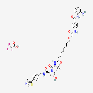 molecular formula C48H60F3N7O9S B10861919 Jps014 (tfa) 