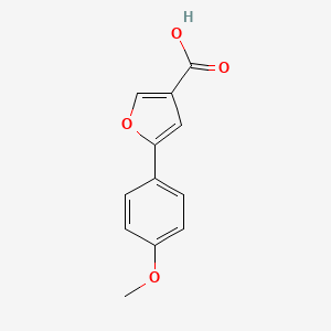 5-(4-Methoxyphenyl)furan-3-carboxylic acid